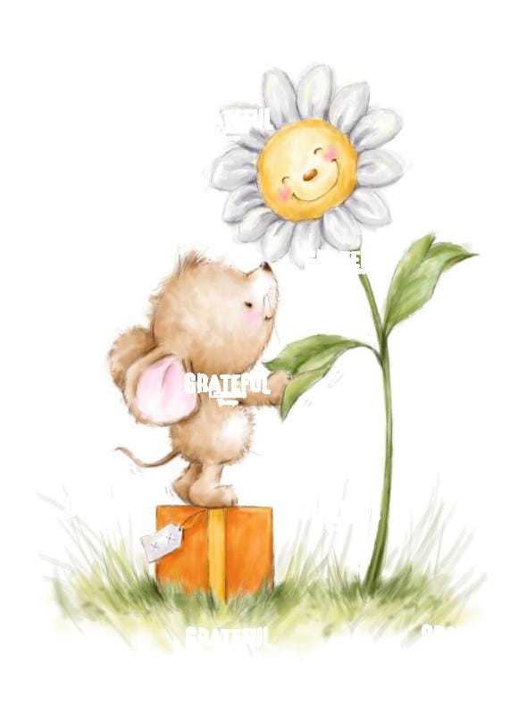 Mouse and Flower