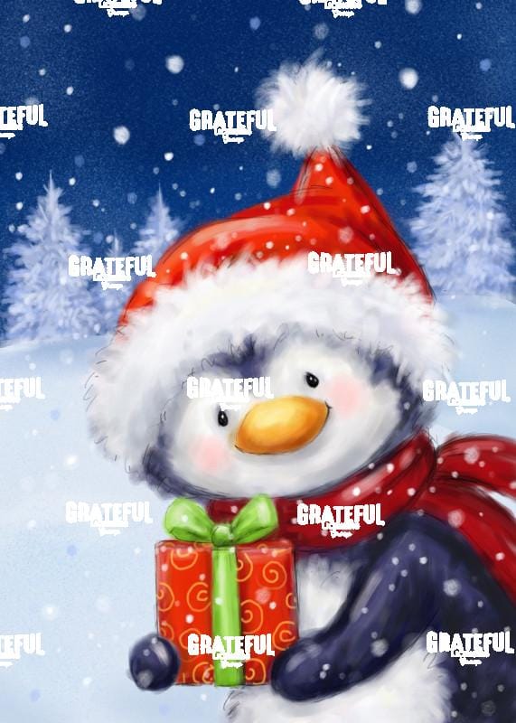 Penguin with Present