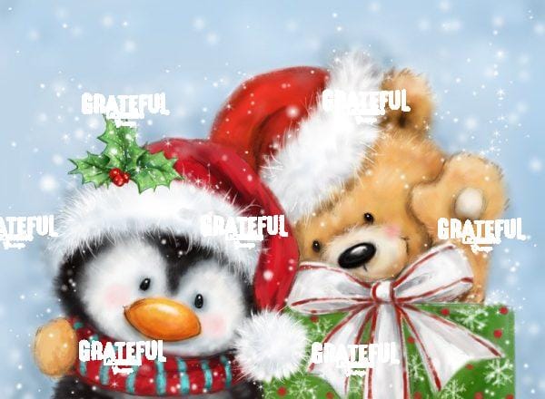 Penguin and Bear Christmas