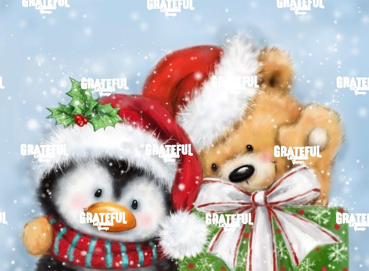 Penguin and Bear Christmas