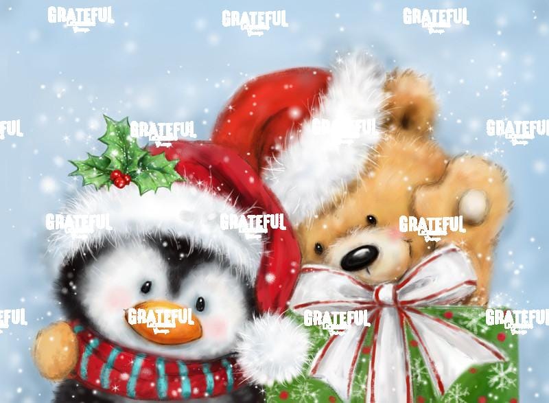Penguin and Bear Christmas
