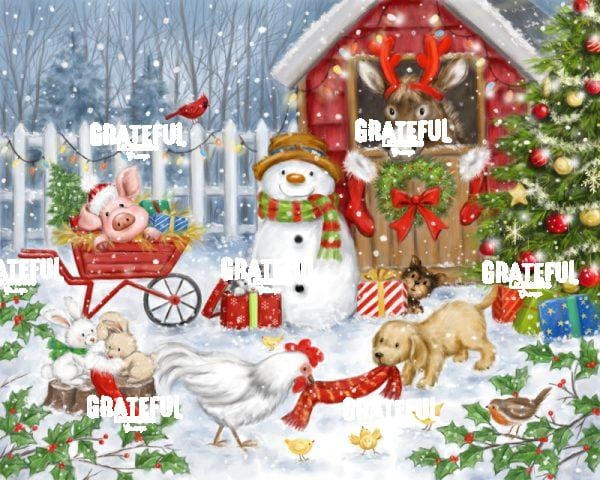 Christmas Farm Animals