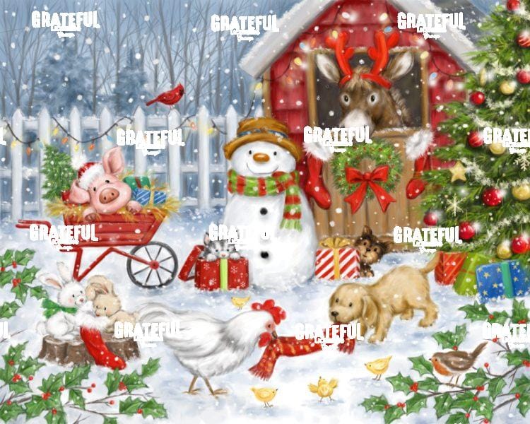 Christmas Farm Animals