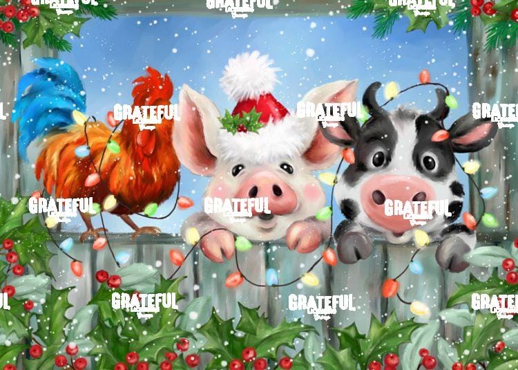 Christmas Farm Animals