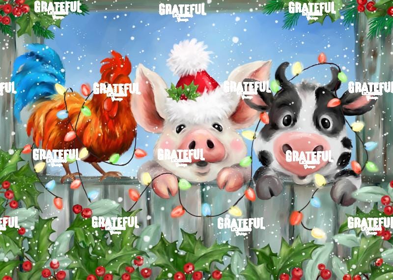 Christmas Farm Animals