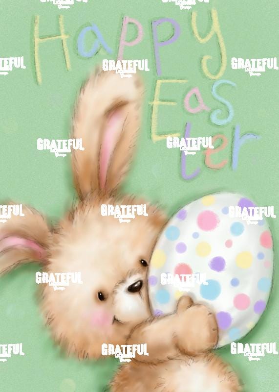 Rabbit with Easter Egg