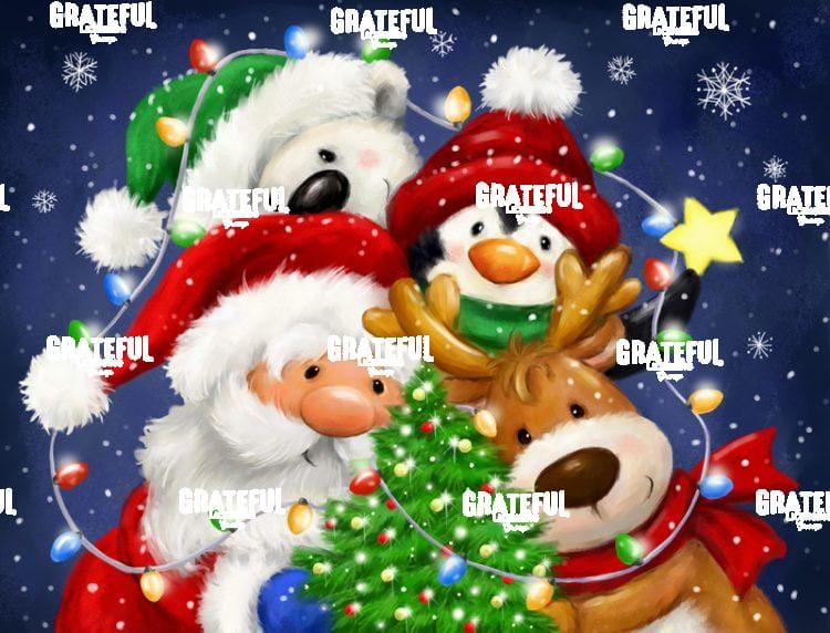 Christmas Four Friends