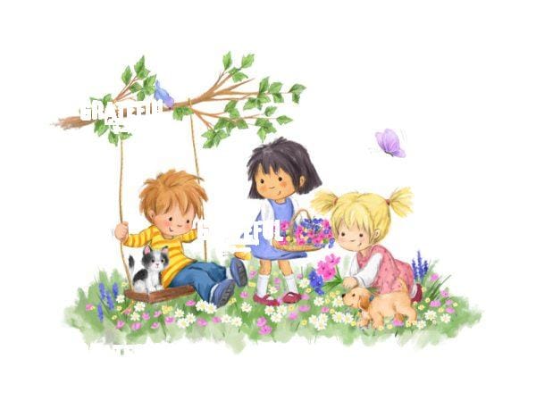 Children in May