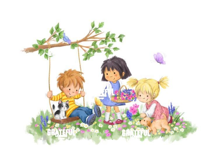 Children in May