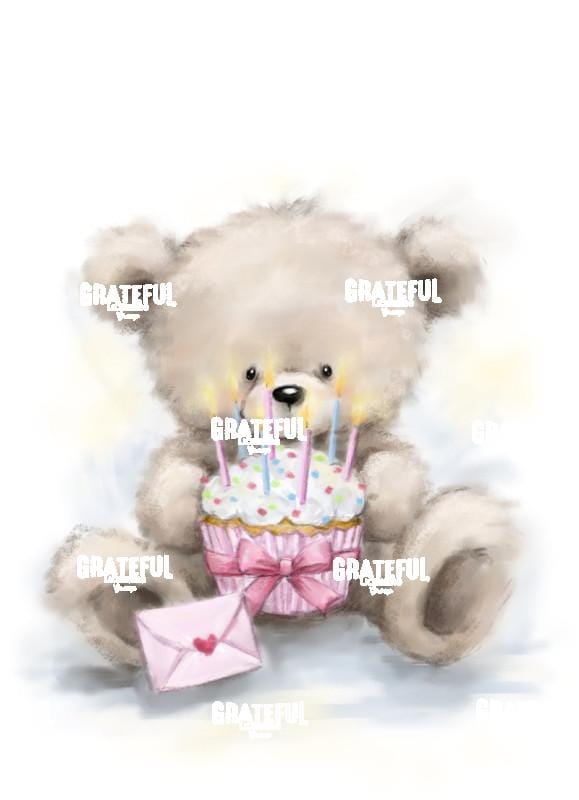 Bear with Cake