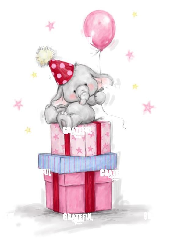 Elephant on Presents