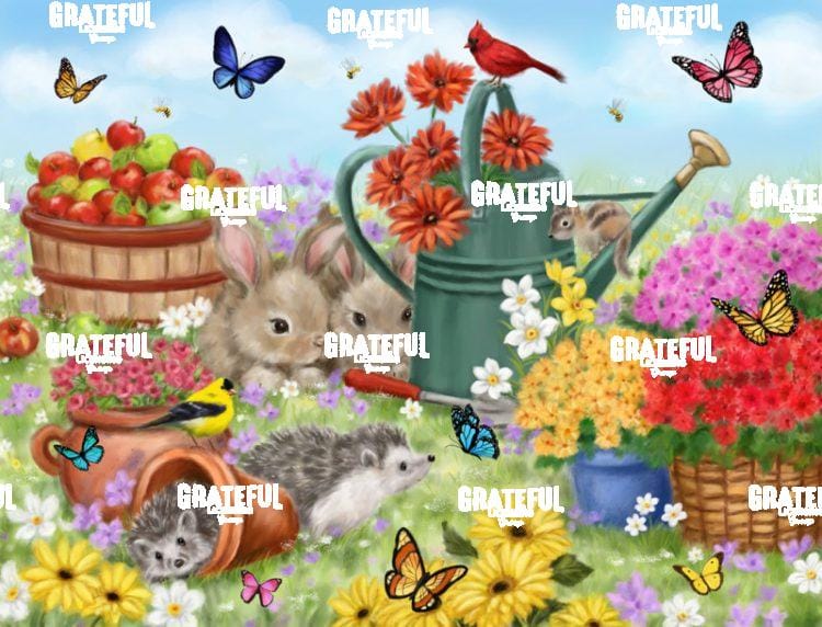Animals in Garden