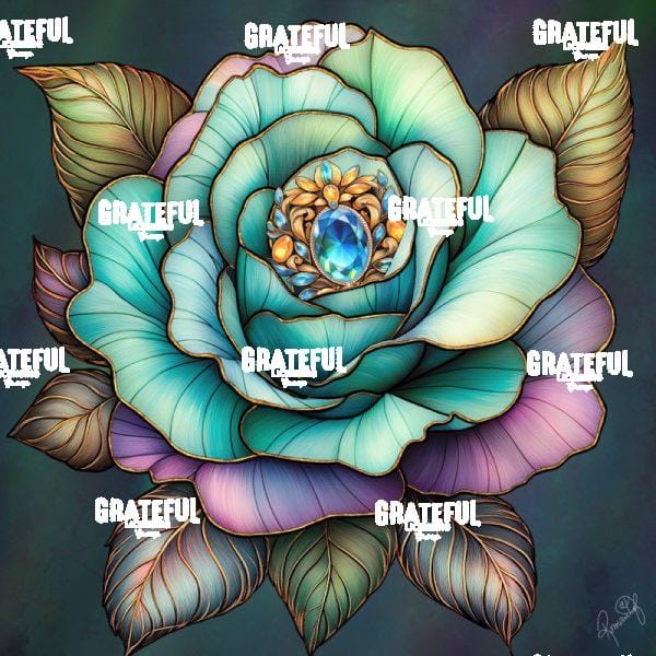 Gemstone  Gardens -Aqua Topaz