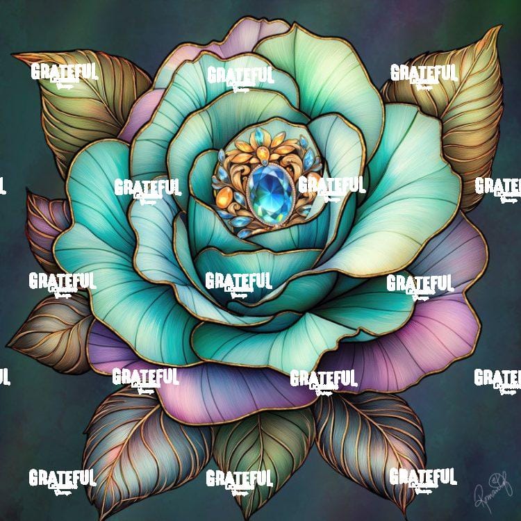 Gemstone  Gardens -Aqua Topaz