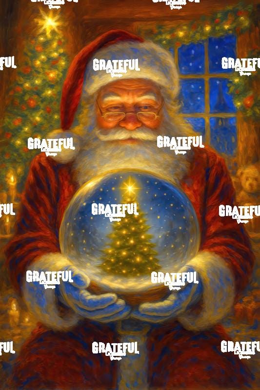Santa Snow Globe