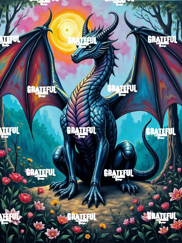 A Young Dragon In Spring