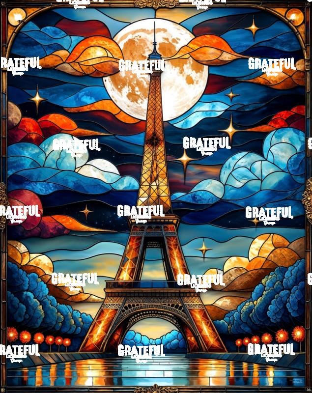 Full Moon Over Paris