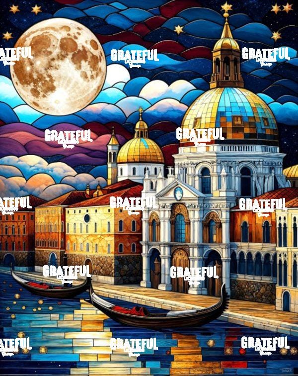 Full Moon Over Venice