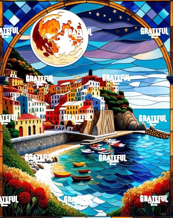 Full Moon Over Portofino