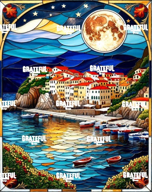 Full Moon Over Azenhas do Mar