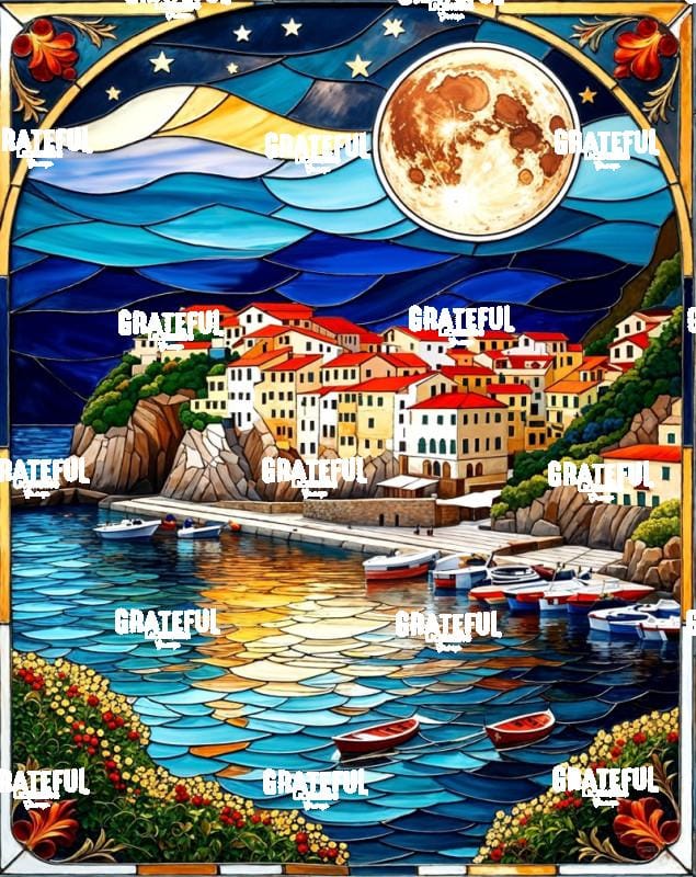 Full Moon Over Azenhas do Mar