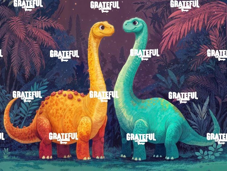 Two Dinosaur Friends