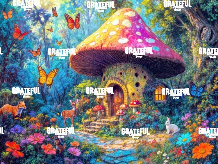 Mushroom House at Fantasy Forest