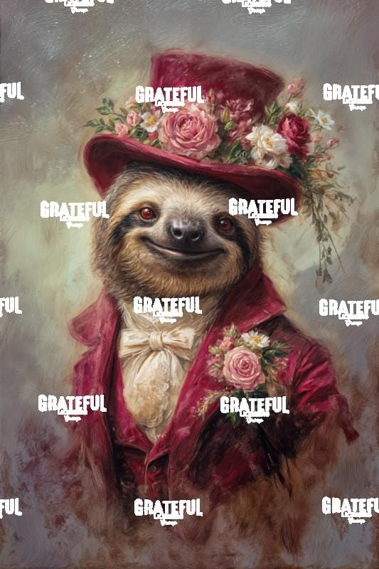 Victorian Animal Portraits, Sloth 5