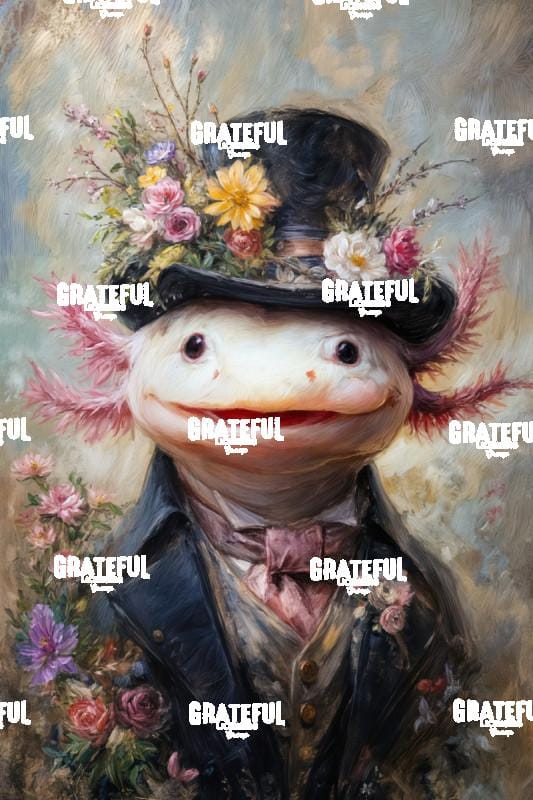 Victorian Animal Portraits, Axototl 3