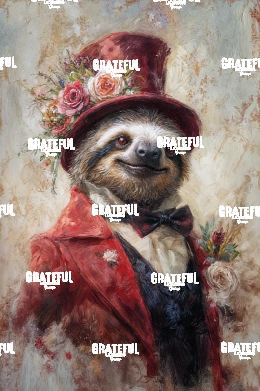 Victorian Animal Portraits, Sloth 3