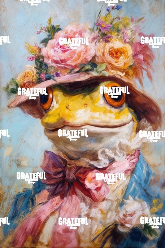 Victorian Animal Portraits, Frog 5