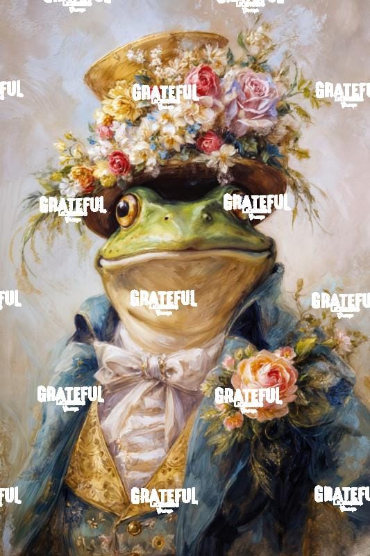 Victorian Animal Portraits, Frog 4