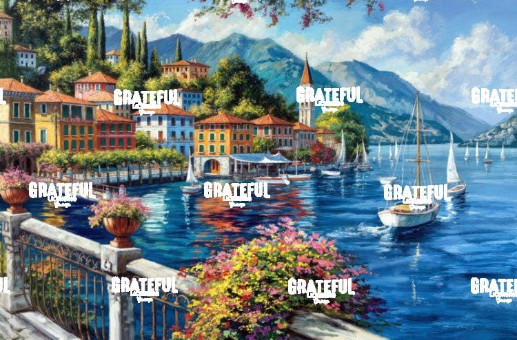 Italian Marina Painting 1