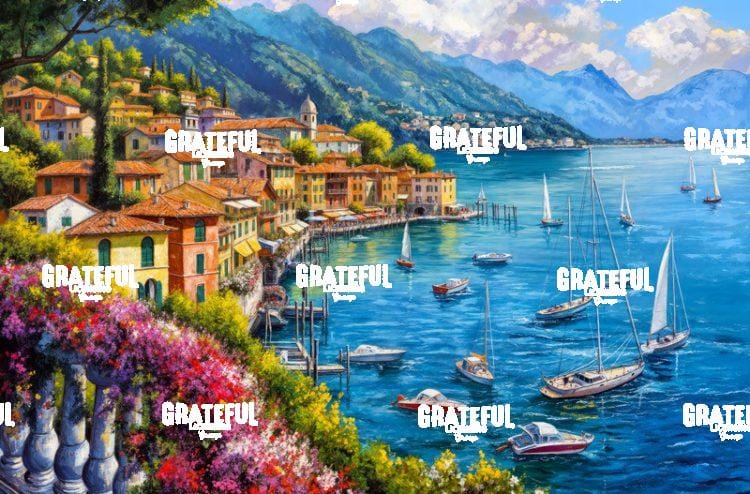 Italian Marina Painting 2