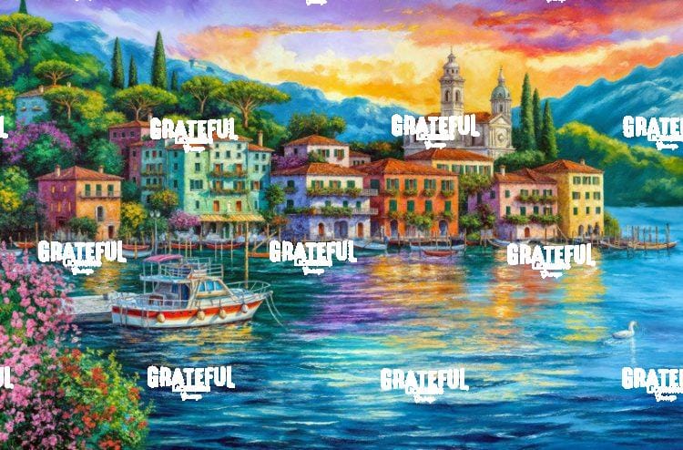 Italian Marina Painting 3