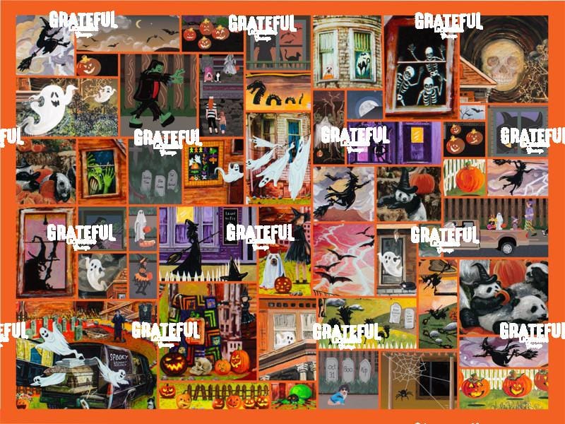 Halloween Collage