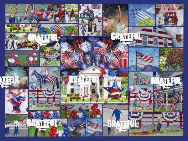 4th of July Collage