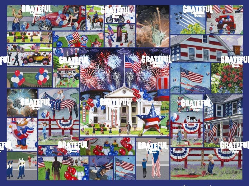 4th of July Collage