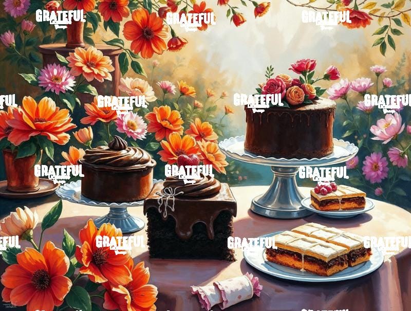 Sweet Treats in an Autumn Garden