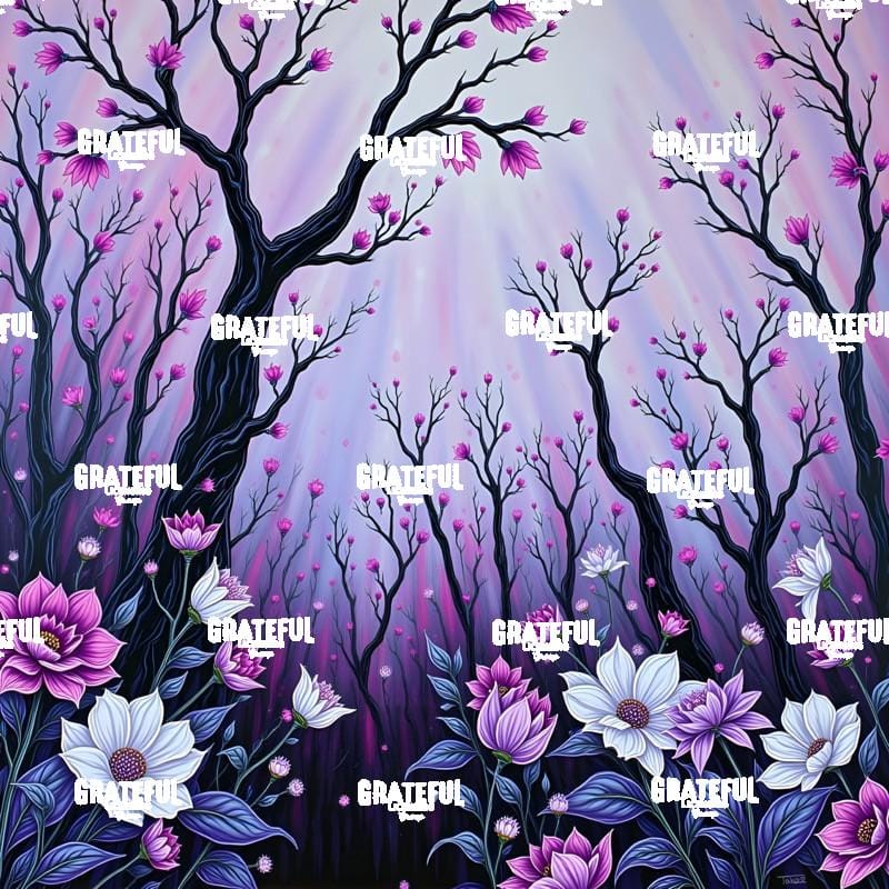 Reaching For Spring Shades of Purple