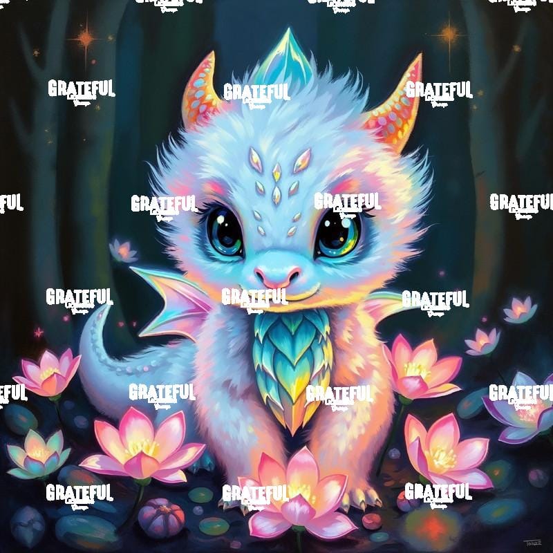 Fluffy Dragon Baby