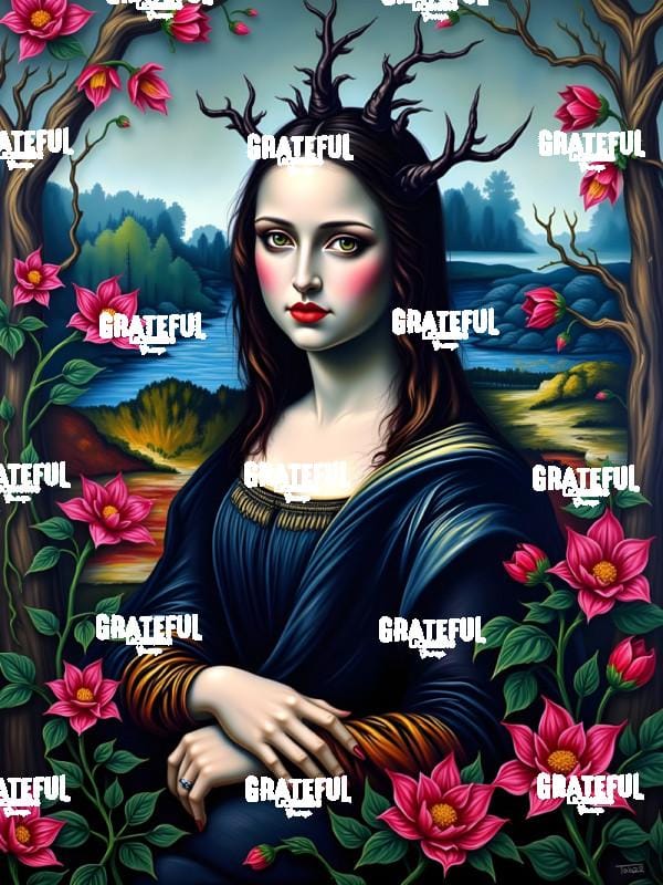 Mona Lisa as a Dryad