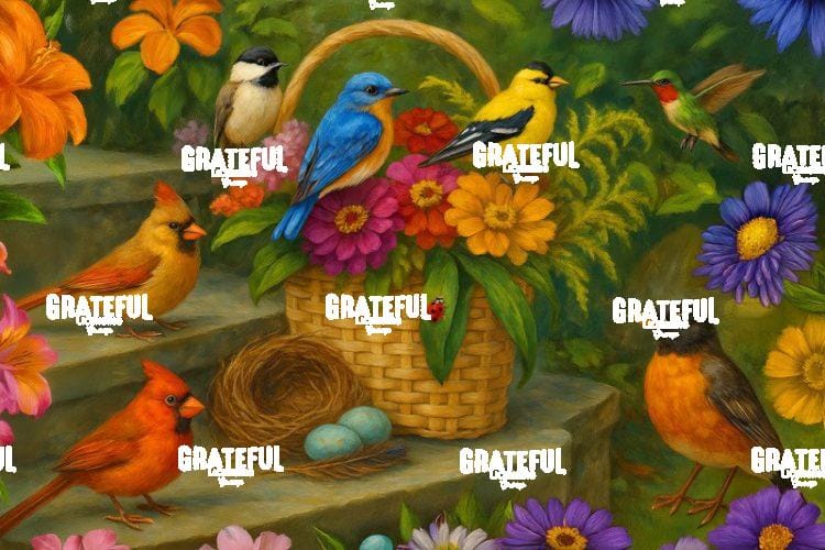 Flower Birds