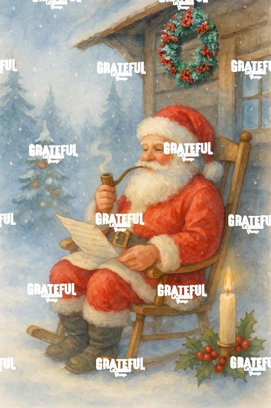 Santa's Peaceful Evening