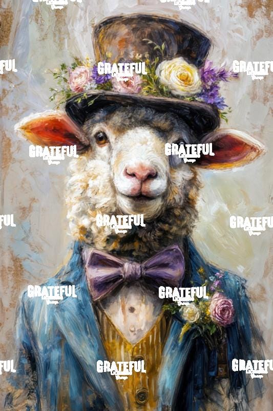 Victorian Animal Portraits, Sheep 3