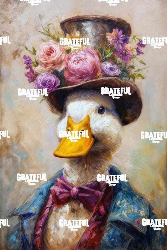 Victorian Animal Portraits, Duck 3 HD