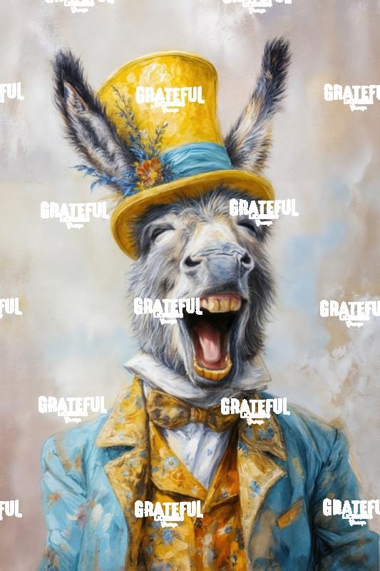 Victorian Animal Portraits, Donkey 2