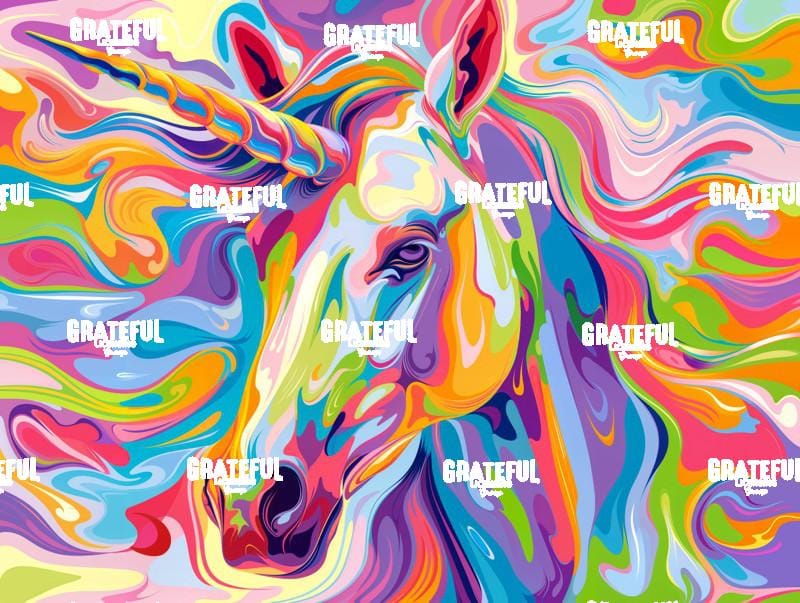 Unicorn, Rainbow Psychedelic Dream