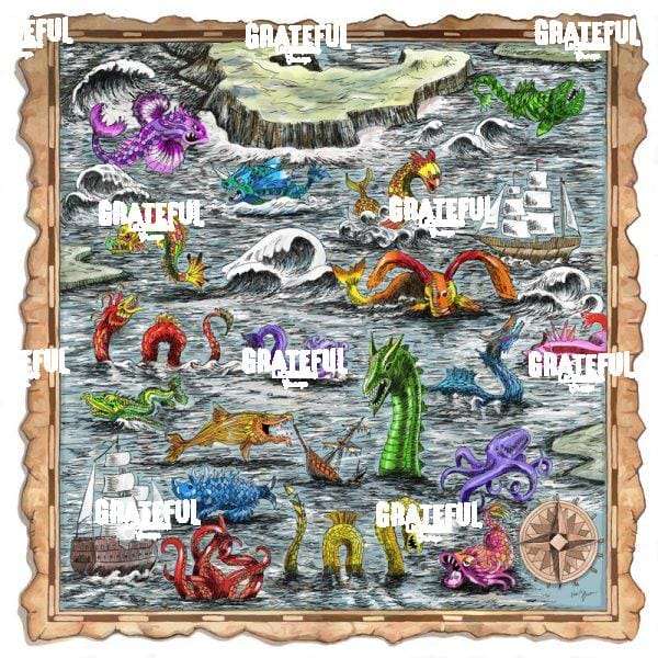 Sea Monsters Map