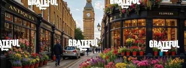 London Flower Shop panoramic